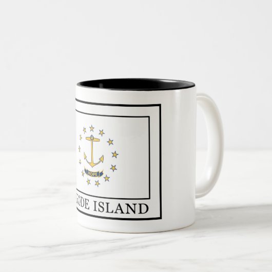 Tasse 2 Couleurs L'île Rhode (Devant droit)