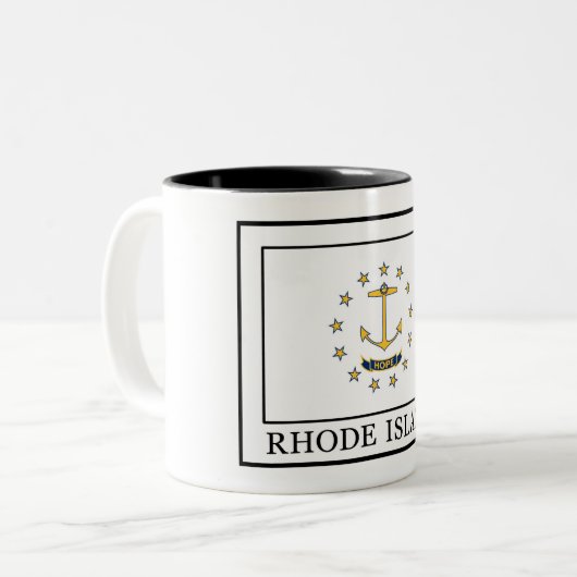 Tasse 2 Couleurs L'île Rhode (Devant gauche)