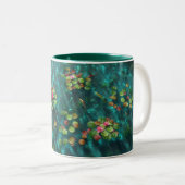 Tasse 2 Couleurs Lilies sur la boue d'eau (Devant droit)