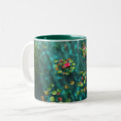 Tasse 2 Couleurs Lilies sur la boue d'eau (Devant gauche)