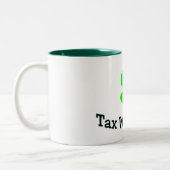 Tasse 2 Couleurs L'impôt amortissent (Gauche)