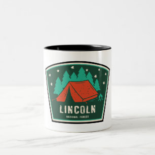 Tasse 2 Couleurs Lincoln National Forest Camping