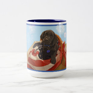 Tasse 2 Couleurs L'indépendance d'Américain de Mug~