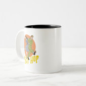 Tasse 2 Couleurs Lindy Hop Swing Danse (Devant gauche)