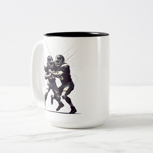 Tasse 2 Couleurs Line of Scrimmage Clash (Devant gauche)