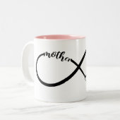 Tasse 2 Couleurs L'infini de la fille mère (Devant gauche)