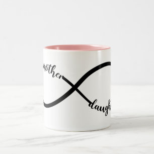 Tasse 2 Couleurs L'infini de la fille mère