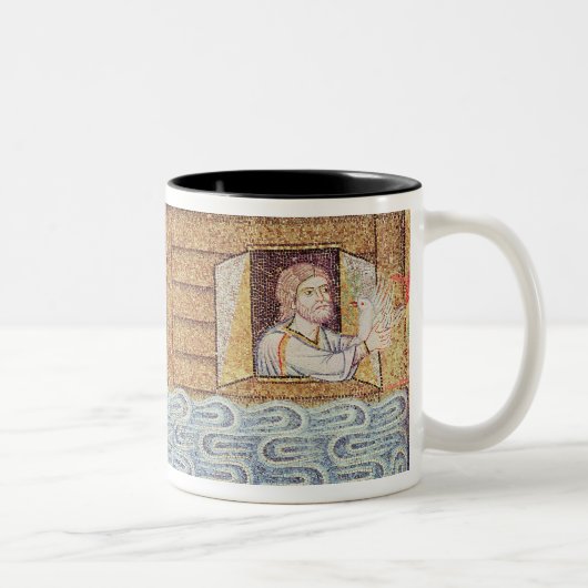Tasse 2 Couleurs L'inondation, de l'oreillette, coordonnée de Noé (Droit)