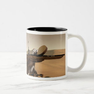 Tasse 2 Couleurs L'interprétation de l'artiste de Mars Rover