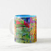 Tasse 2 Couleurs Lion (Devant gauche)
