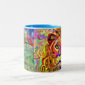 Tasse 2 Couleurs Lion (Centre)