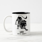 Tasse 2 Couleurs Lion (Gauche)