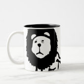 Tasse 2 Couleurs Lion (Gauche)