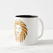 Tasse 2 Couleurs Lion (Devant droit)