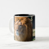 Tasse 2 Couleurs Lion 013 (Devant gauche)