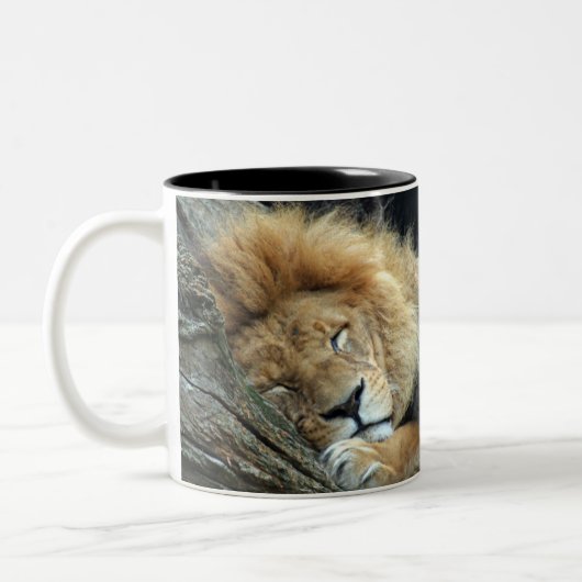 Tasse 2 Couleurs Lion 036 (Gauche)