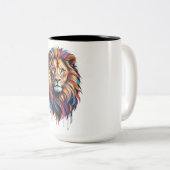 Tasse 2 Couleurs lion 2025 (Devant droit)