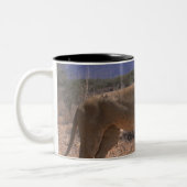Tasse 2 Couleurs Lion 3 (Gauche)
