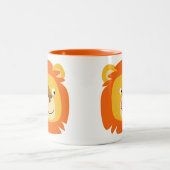 Tasse 2 Couleurs Lion caricature doux Yummy (Centre)