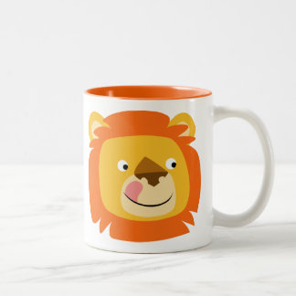 Tasse 2 Couleurs Lion caricature doux Yummy