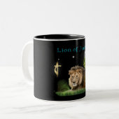 Tasse 2 Couleurs Lion de Juda (Devant gauche)