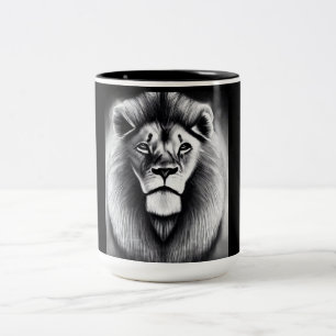 Tasse 2 Couleurs Lion fier