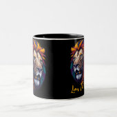Tasse 2 Couleurs Lion le roi (Centre)