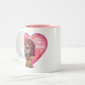 Tasse 2 Couleurs Lion Saint Valentin (Devant gauche)