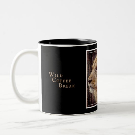 Tasse 2 Couleurs Lion [Two‐tone Mug] (Gauche)