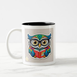 Tasse 2 Couleurs "Lire, Grandir, S'épanouir"