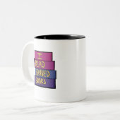 Tasse 2 Couleurs Lire les livres interdits (Devant gauche)