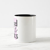 Tasse 2 Couleurs Lire plus de livres (Centre)