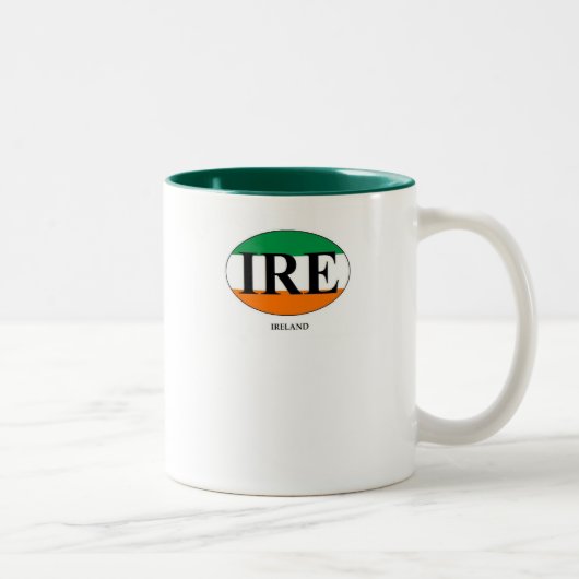 Tasse 2 Couleurs L'Irlande (2) (Droit)