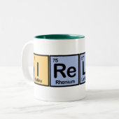 Tasse 2 Couleurs L'Irlande a fait des éléments (Devant gauche)