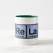 Tasse 2 Couleurs L'Irlande a fait des éléments (Centre)