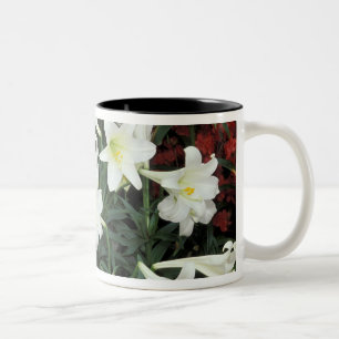 Tasse 2 Couleurs Lis de Pâques (Lilium regale)