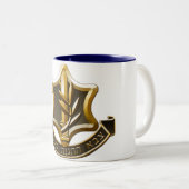 Tasse 2 Couleurs L'Israël Defense Forces (Devant droit)