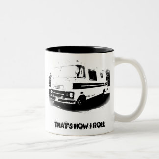 Tasse 2 Couleurs Litho Travco, celui est comment je roule
