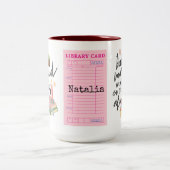 Tasse 2 Couleurs Littéraire (Centre)