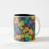 Tasse 2 Couleurs Little cute funny monsters (Devant droit)