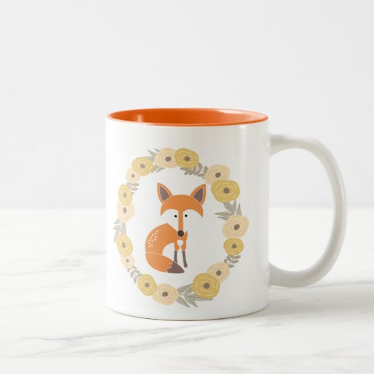 Tasse 2 Couleurs Little Fox (Droit)