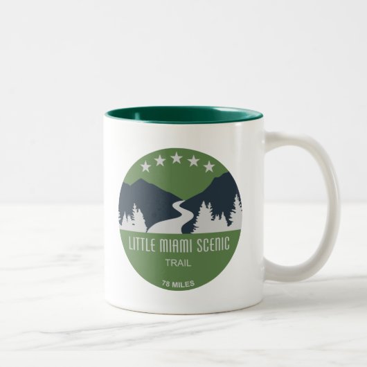 Tasse 2 Couleurs Little Miami Pittoresque Trail (Droit)