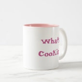 Tasse 2 Couleurs Little Miss Chef (Devant droit)