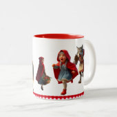 Tasse 2 Couleurs Little Red Riding Hood (Devant droit)