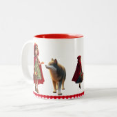 Tasse 2 Couleurs Little Red Riding Hood (Devant gauche)