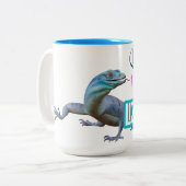 Tasse 2 Couleurs Live Laugh Lizard (Devant gauche)