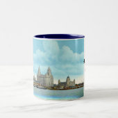 Tasse 2 Couleurs Liverpool Souvenir Musique (Centre)