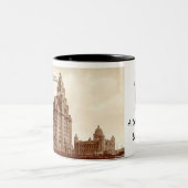 Tasse 2 Couleurs Liverpool Souvenir Musique (Centre)
