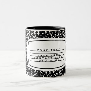 Tasse 2 Couleurs livre de composition