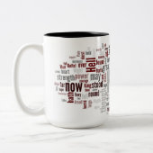 Tasse 2 Couleurs Livre perdu I de paradis (Gauche)